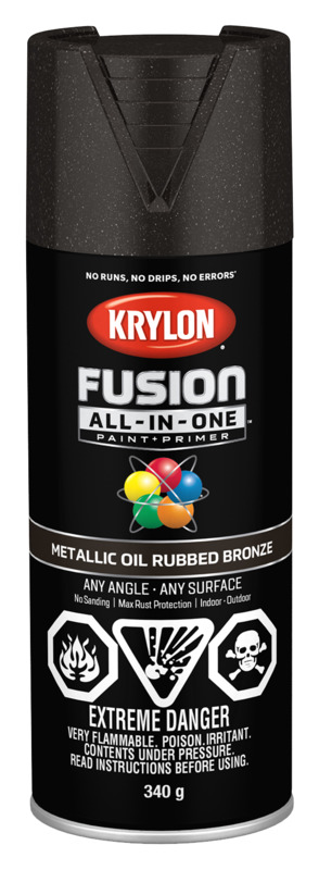 Buy Krylon 427710007 Metallic Spray Paint, Metallic, Oil-Rubbed Bronze, 12  oz, Can Oil-Rubbed Bronze