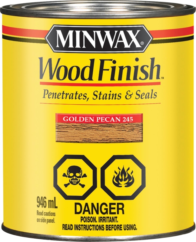 Minwax Wood Finish 700514444, Quart, True Black 